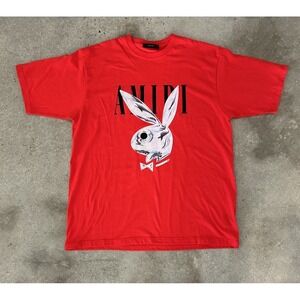 Amiri Playboy T-shirt 2XL Red